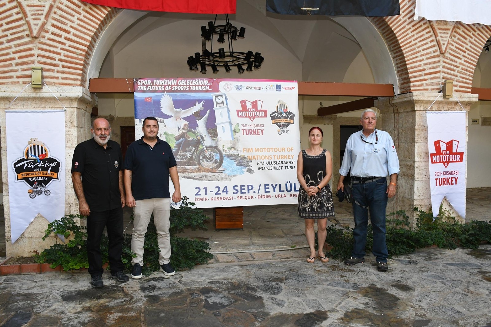 120 motosikletçi Kuşadası’ndan marş basacak