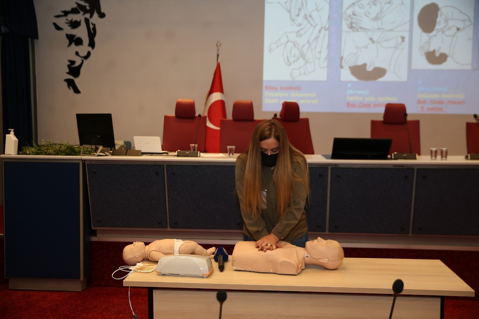 Büyükşehir’den ilk yardım sertifika yenileme eğitimi