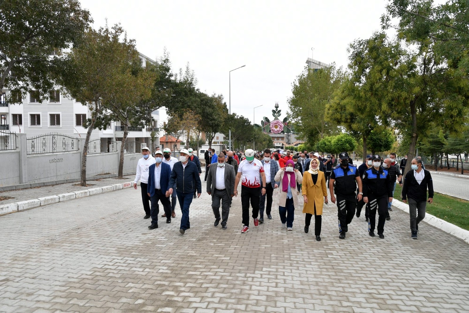 Isparta’da Avrupa Hareketlilik Haftası için yürüdüler