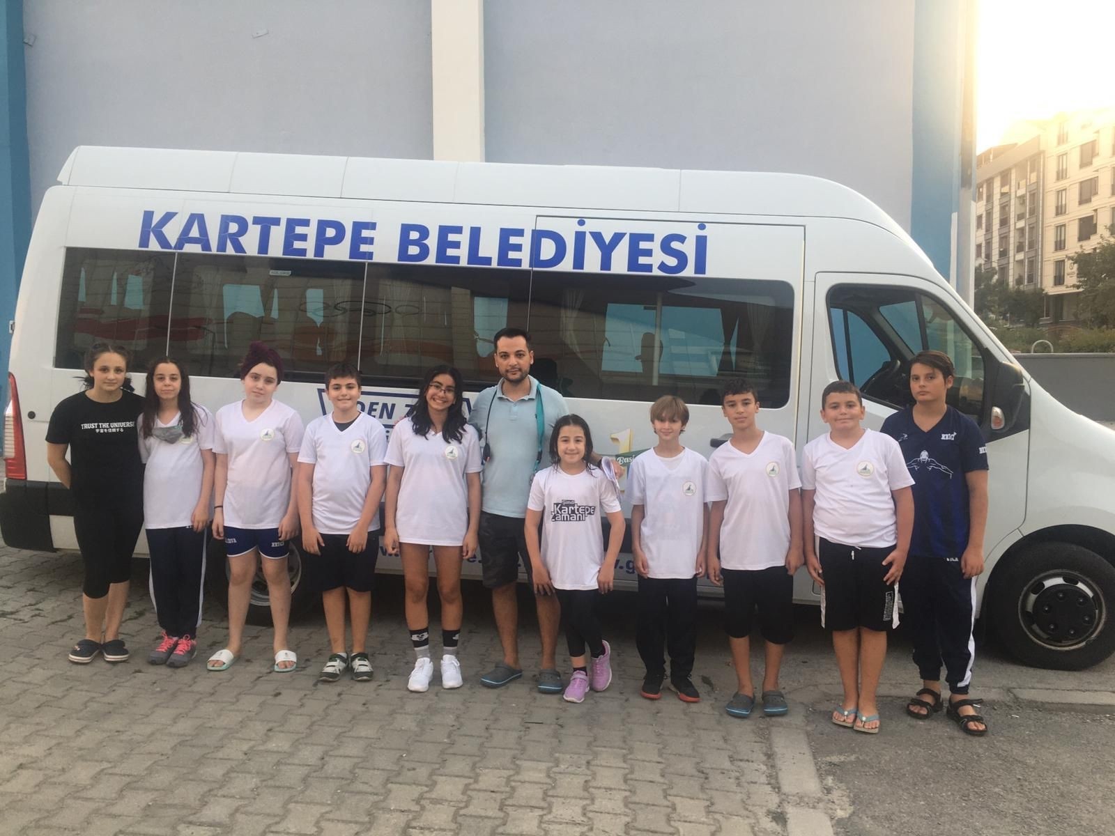 Kartepe’nin yüzücüleri Türkiye şampiyonasına katılmaya hak kazandı