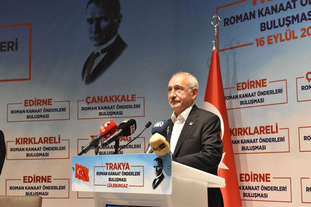 Kılıçdaroğlu, Roman vatandaşlarla bir araya geldi