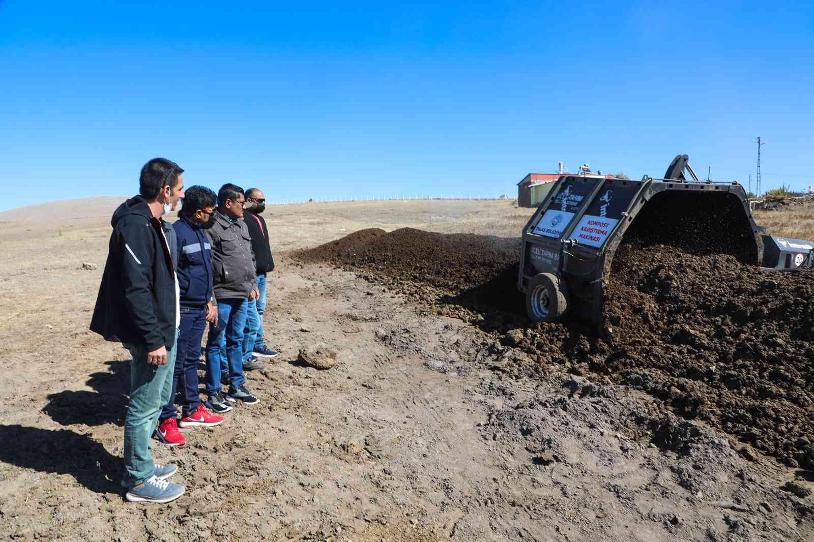 5 bin kilometreden geldiler Talas’ın makinelerini incelediler