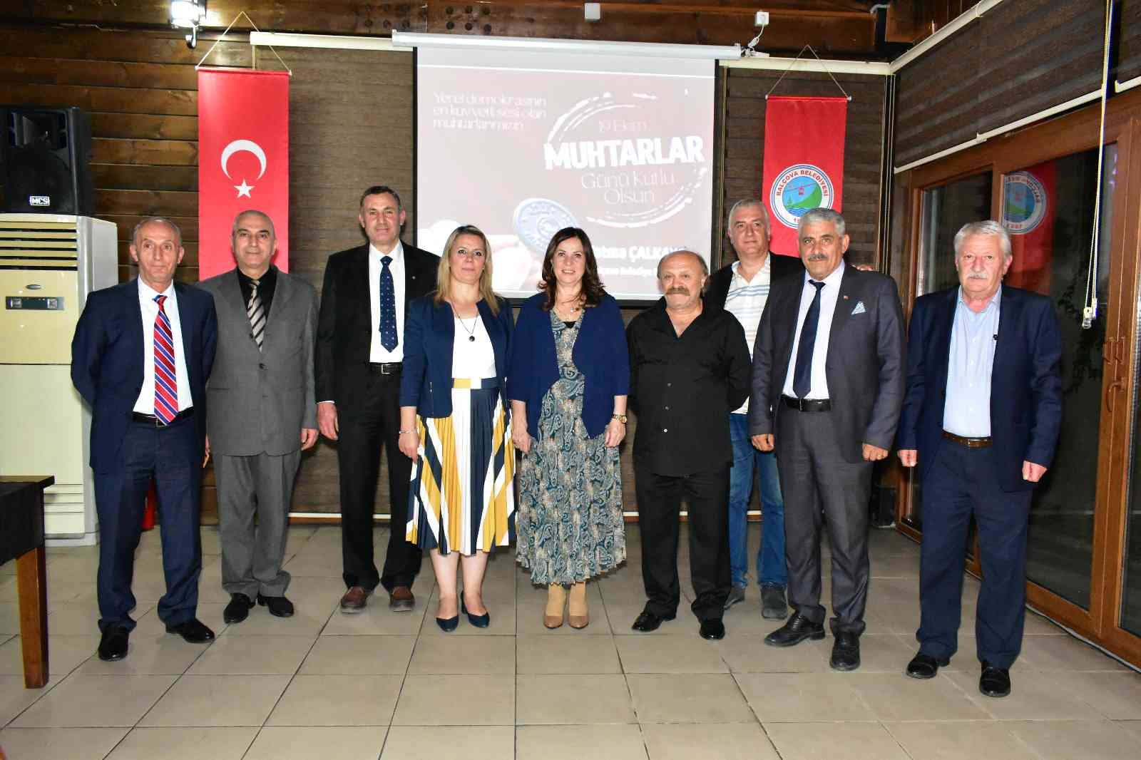 Başkan Çalkaya’dan muhtarlara yemek