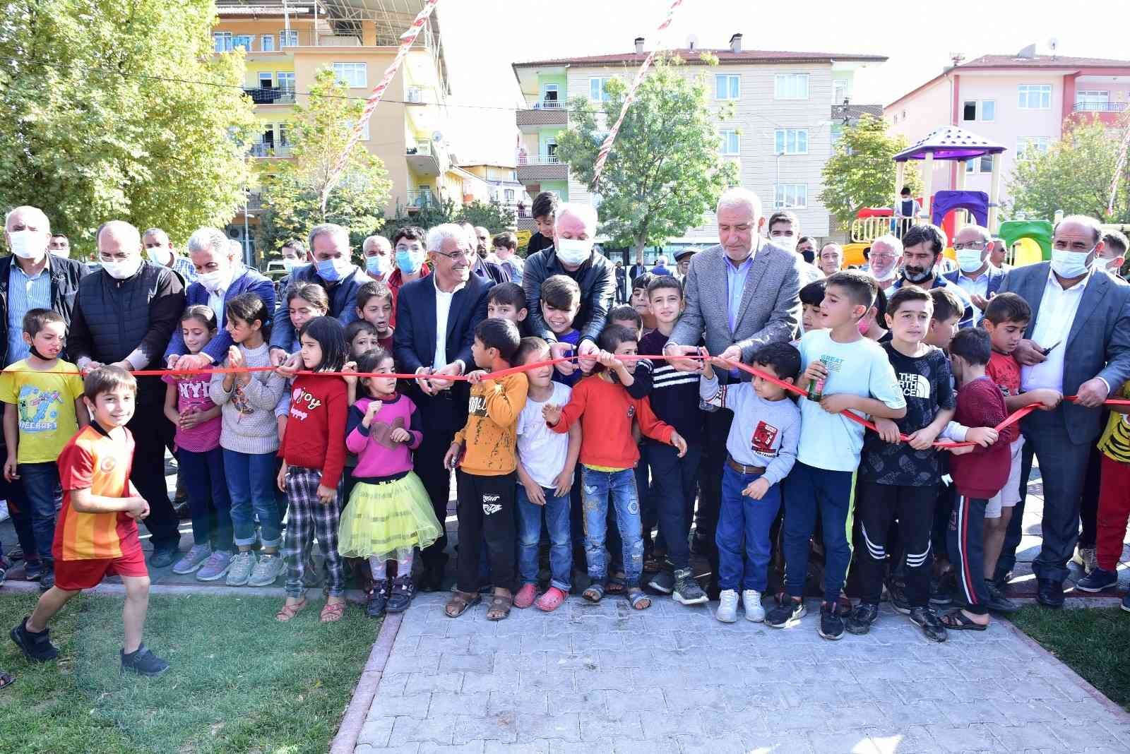 Battalgazi “Şehit Fethi Öncü” parkı hizmete açıldı