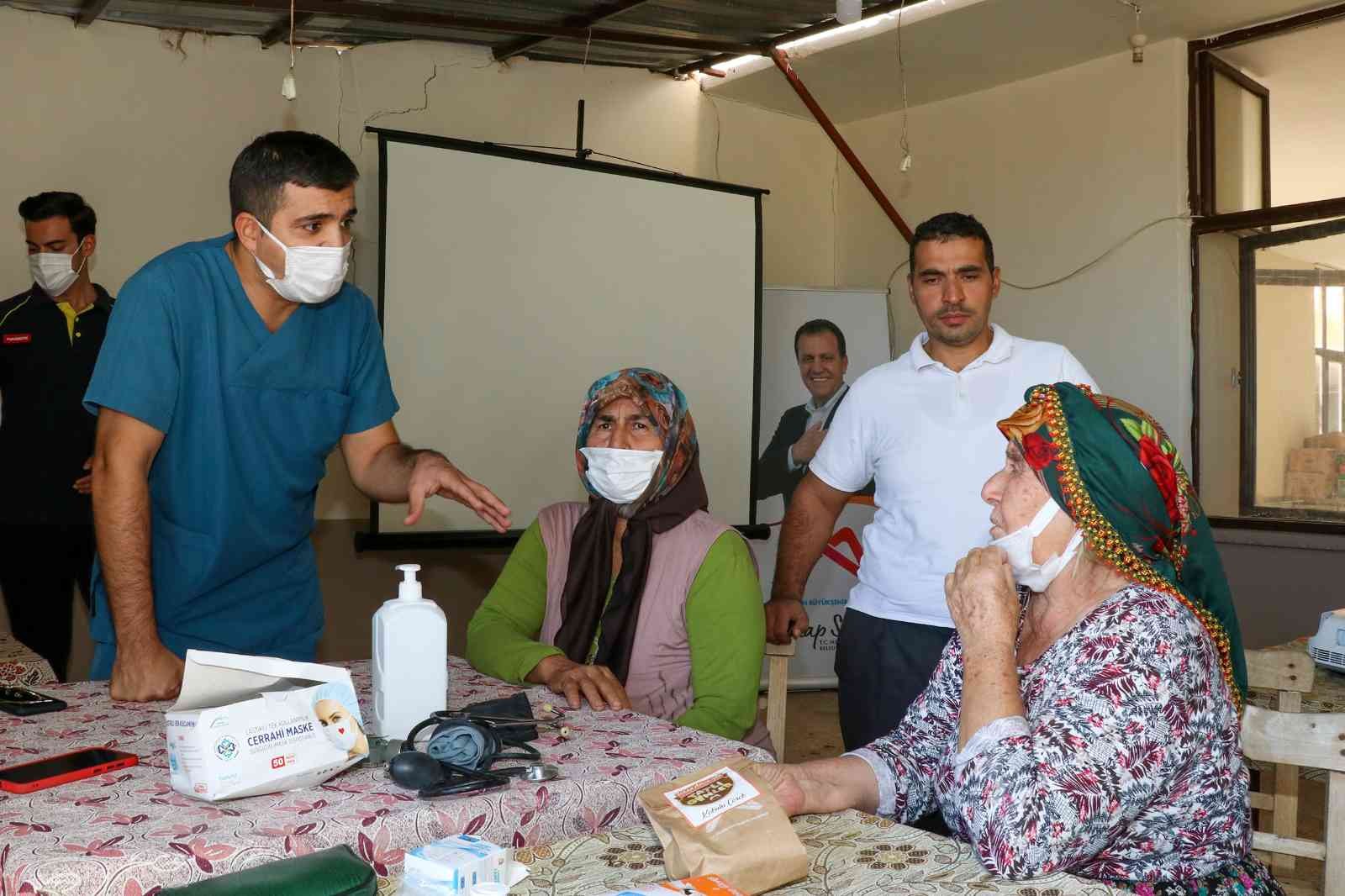 Büyükşehir ekipleri, halkı sağlık konusunda bilgilendiriyor