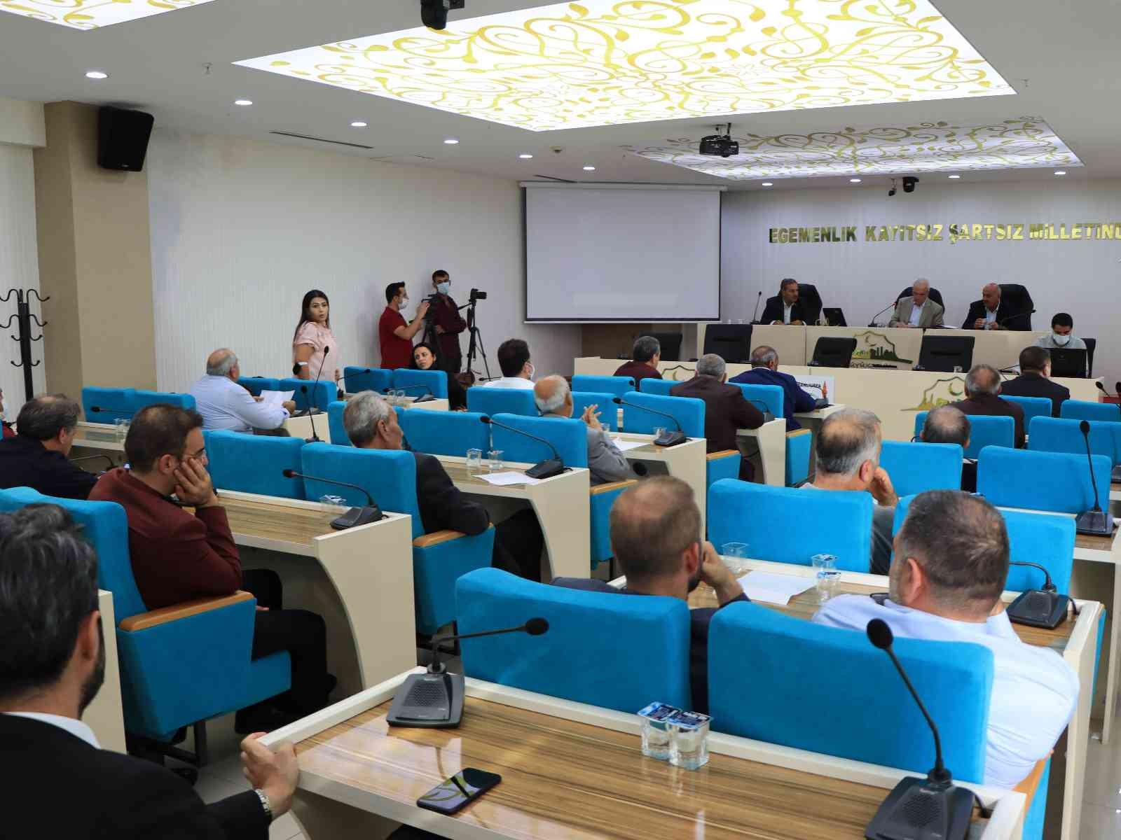 Büyükşehir meclisi Ekim ayı toplantısı sona erdi