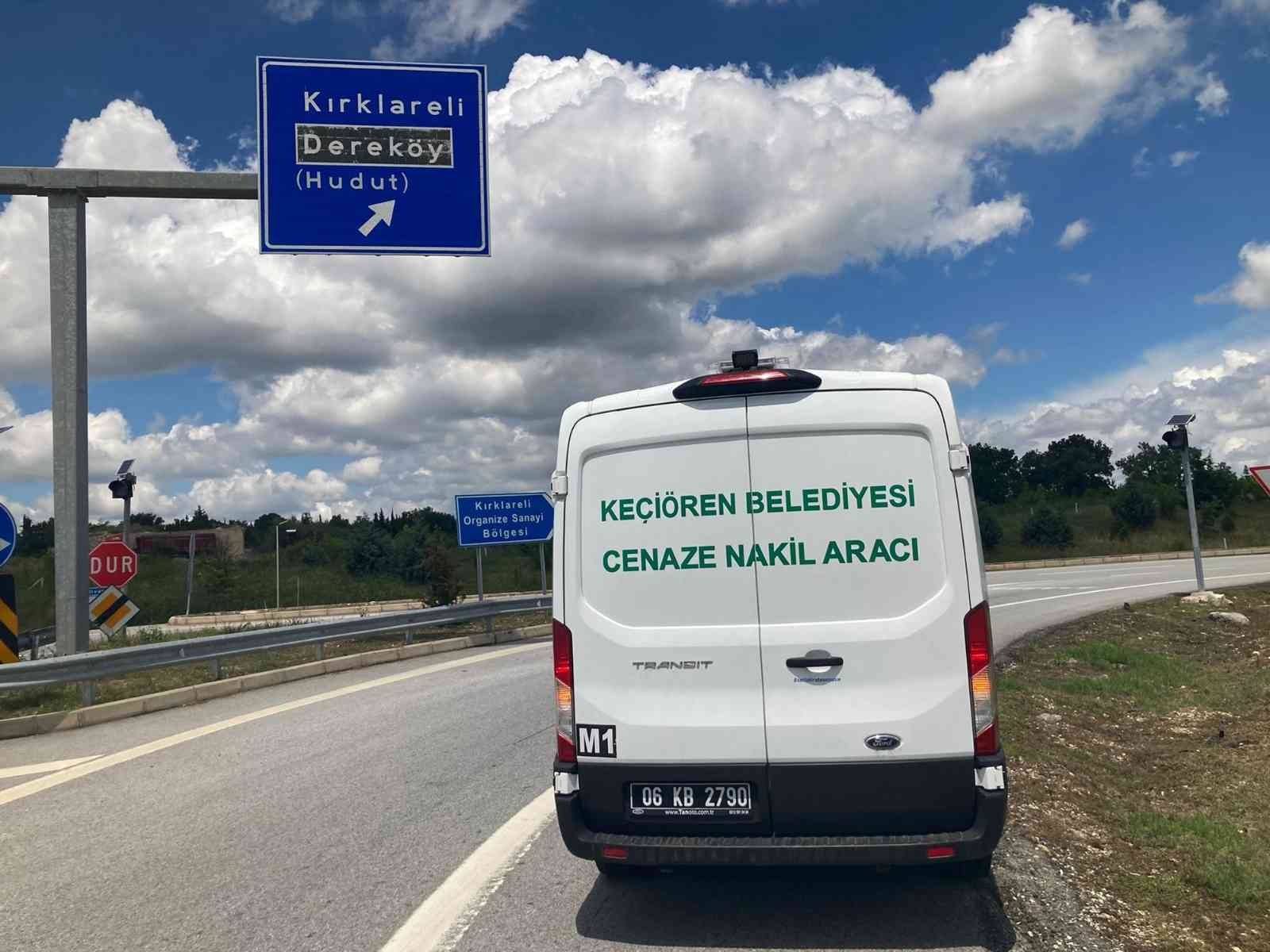 Cenaze hizmetinde 5 milyon kilometre yol kat edildi