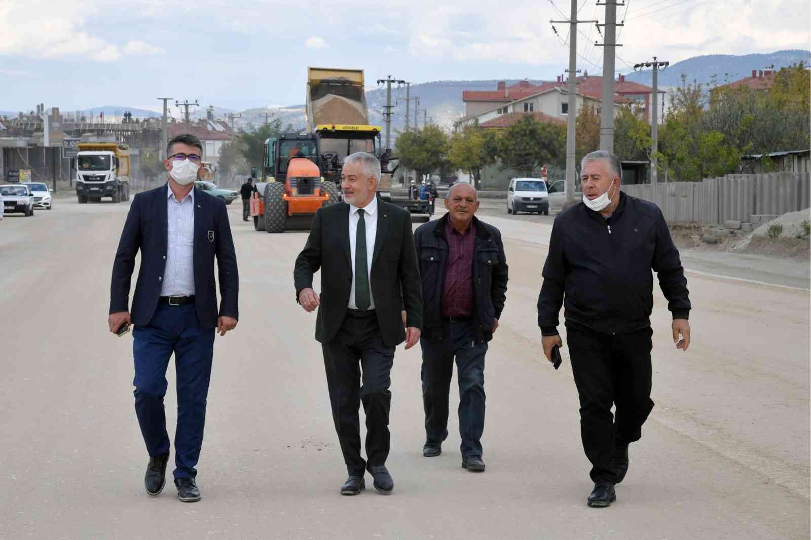 Isparta yeni bulvarına kavuşuyor, şehir trafiği rahatlıyor