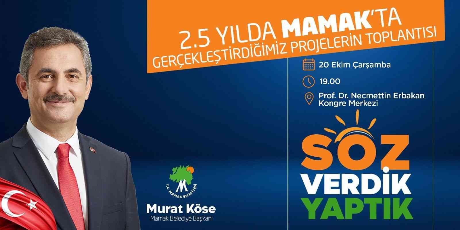 Mamak Belediye Başkanı Köse: “Söz verdik, yaptık”
