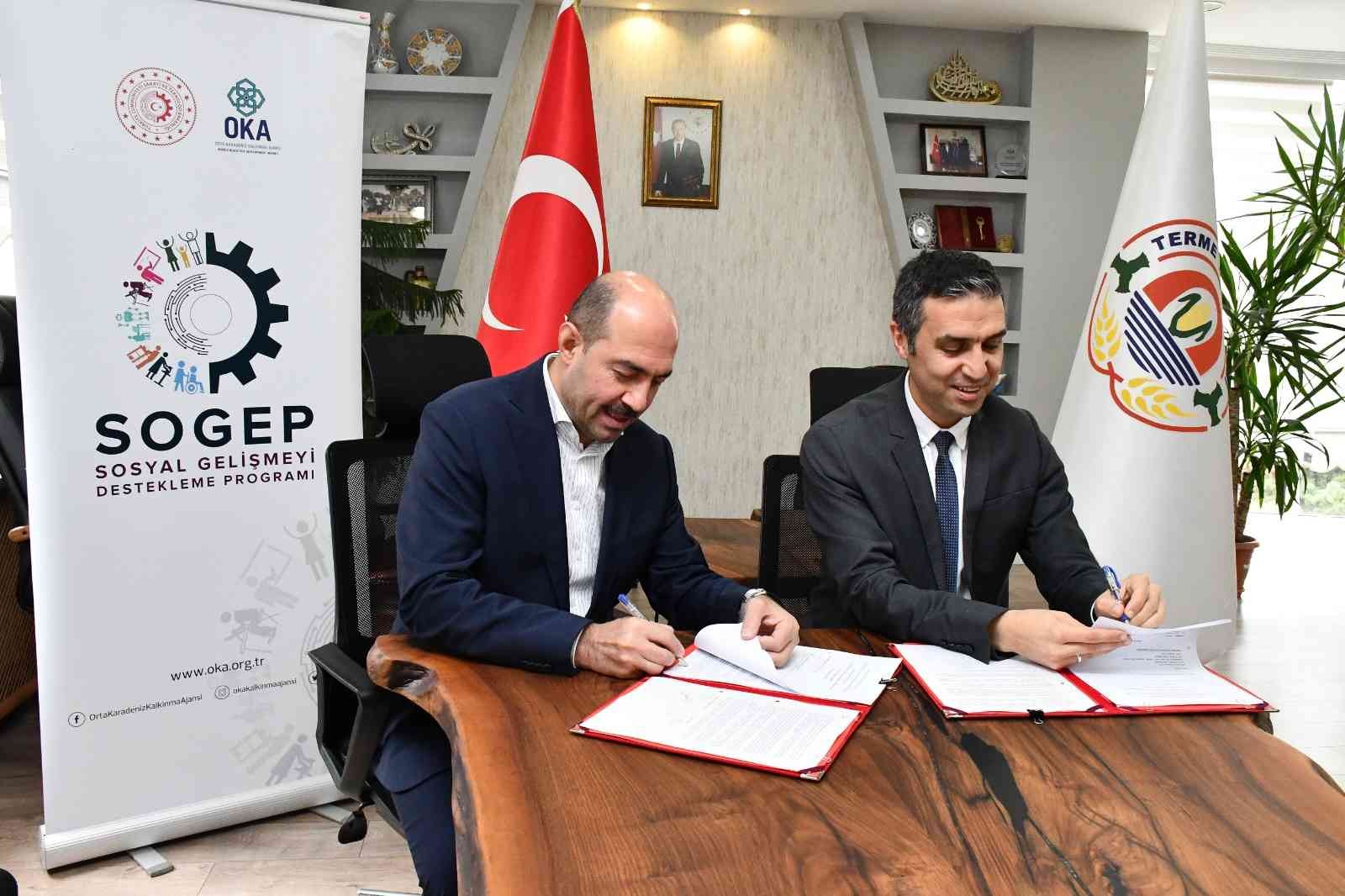 Terme’ye 2,5 milyonluk istihdam projesi