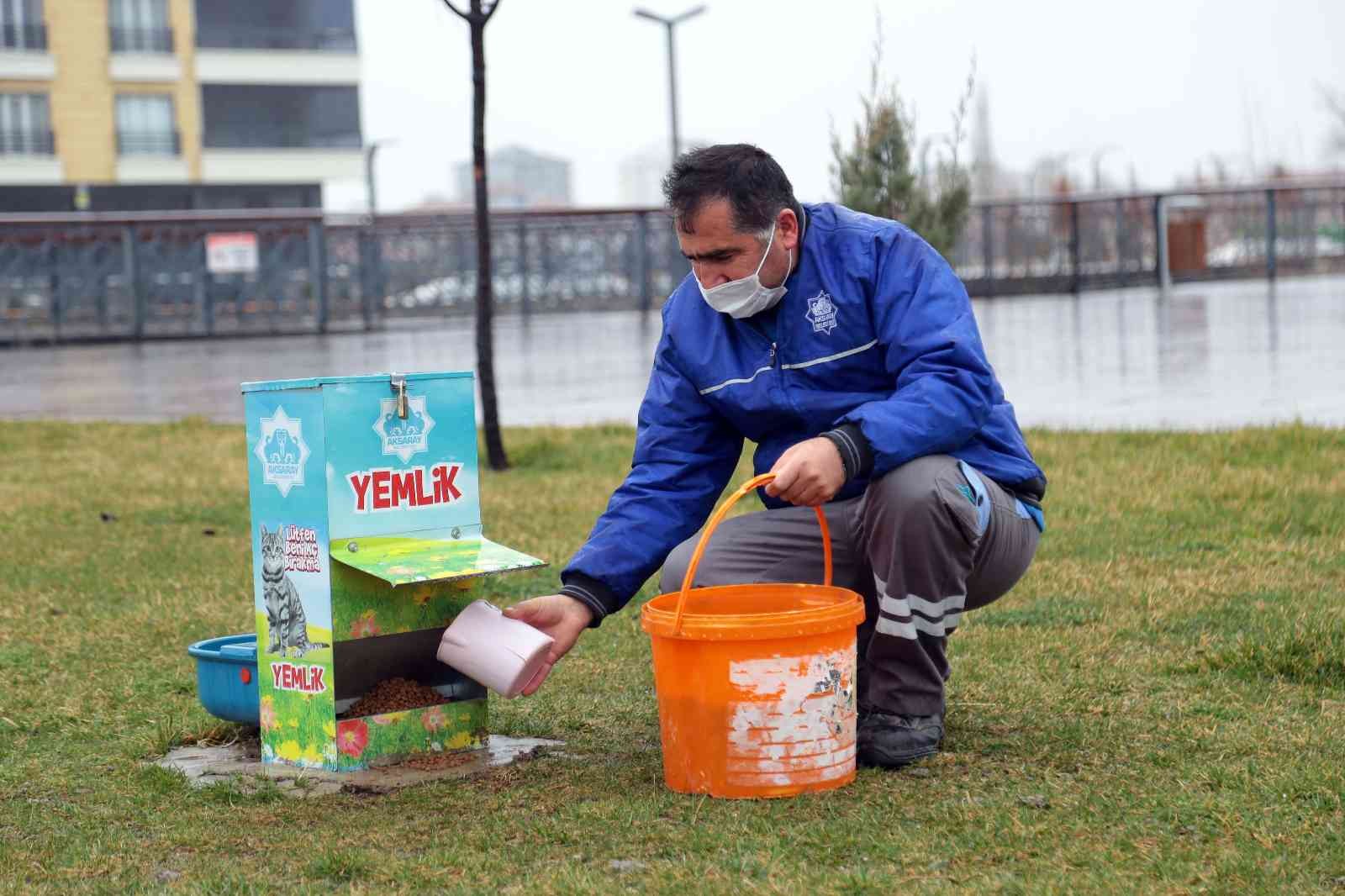 Aksaray Belediyesi minik dostlarımızın yanında