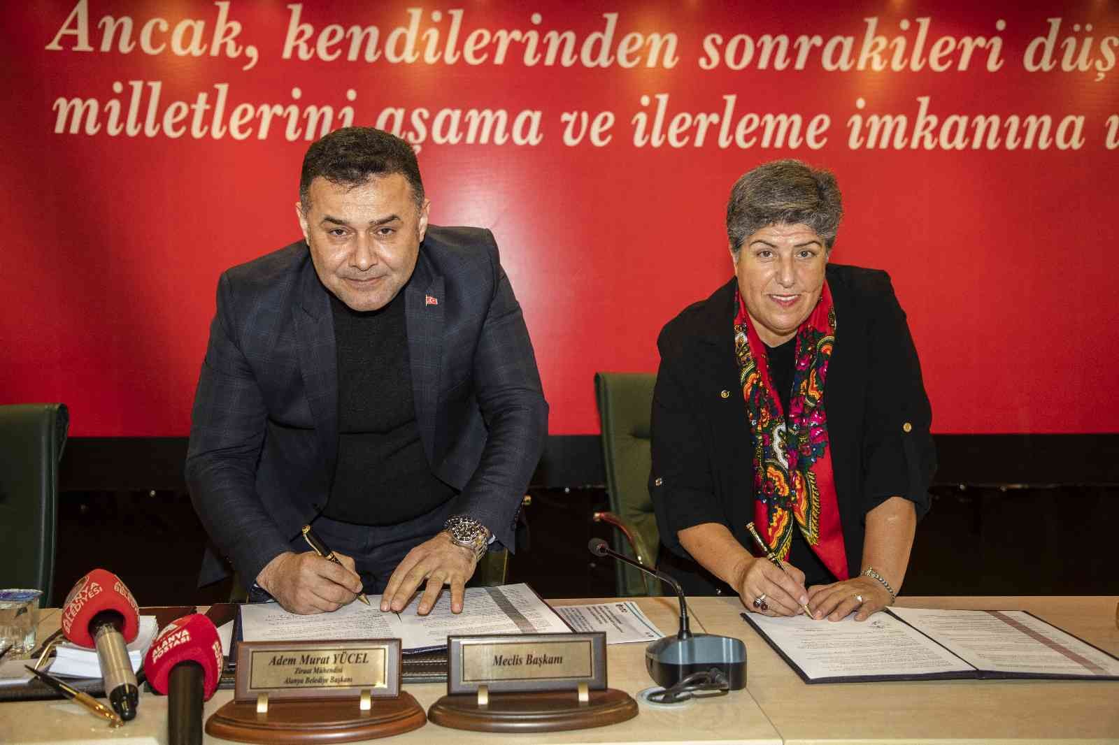 Alanya Belediyesi ile TKDF arasında ‘Acil Yardım Hattı’ işbirliği protokolü
