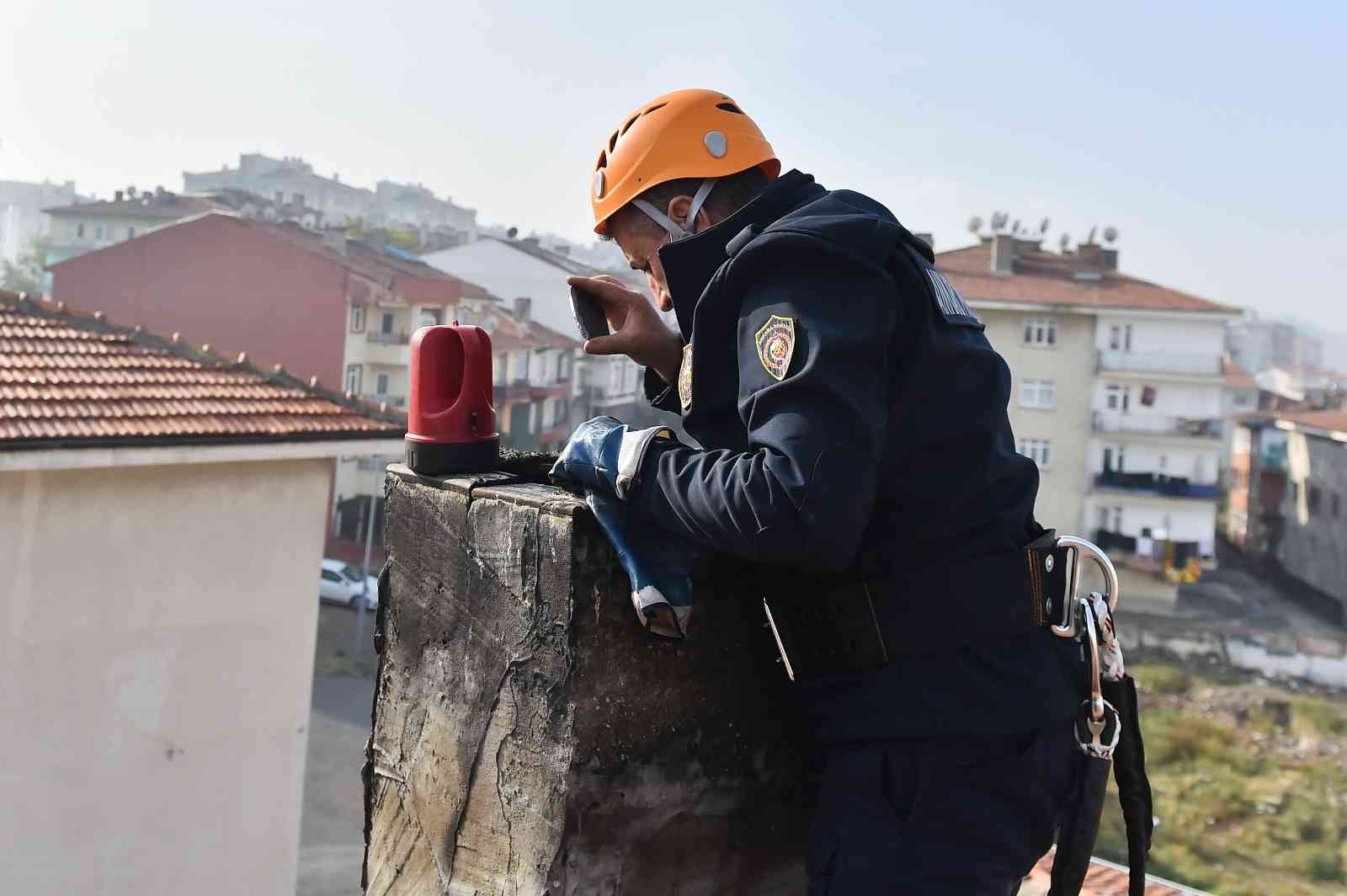 Ankara İtfaiyesinden kış mevsimi öncesi baca temizliği uyarısı