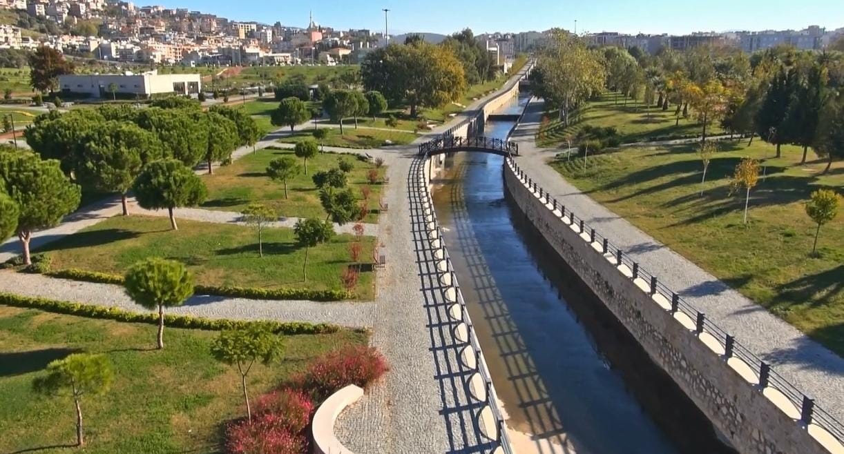 Aşık Veysel Alanı’nda “yağmur suyu hasadı” başladı