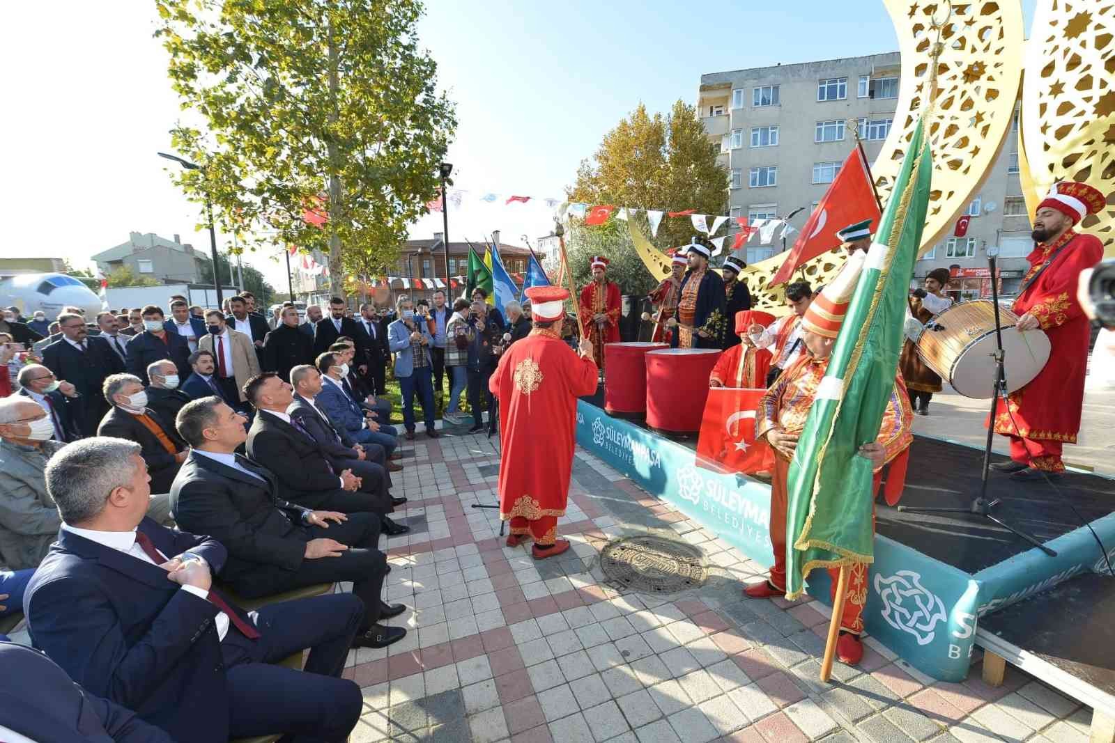 Başbuğ Alparslan Türkeş Parkı törenle açıldı