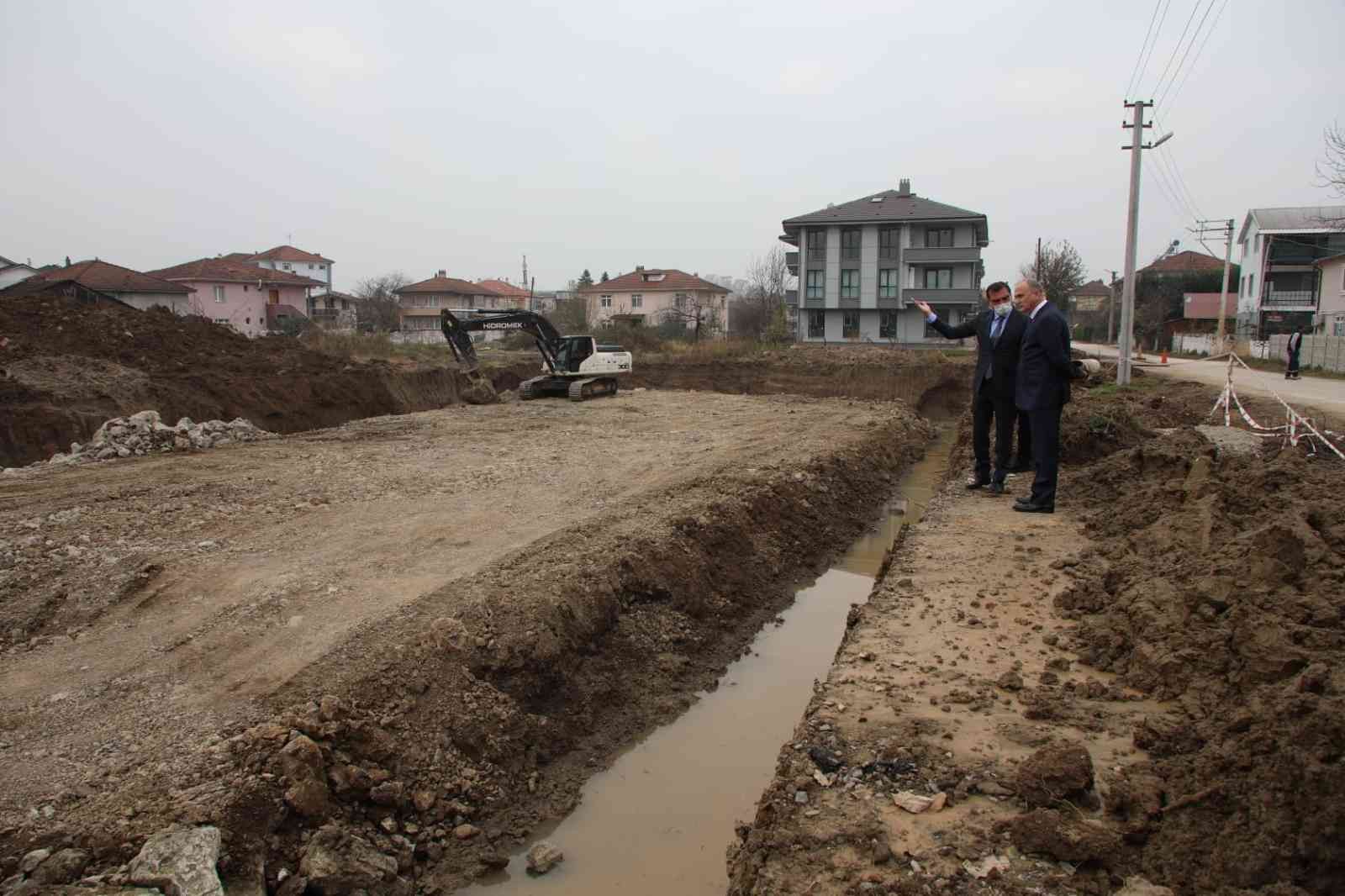 Başkan Özlü çalışmaların hızlandırılması talimatı verdi