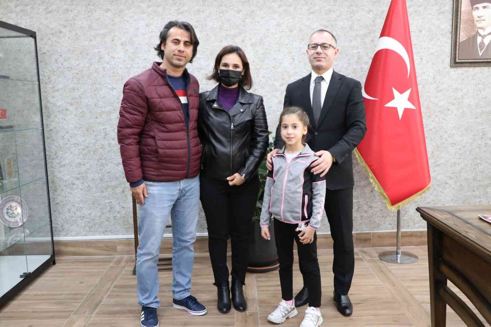 Başkan Vekili Koç, şampiyon Aktaş’ı ödüllendirdi