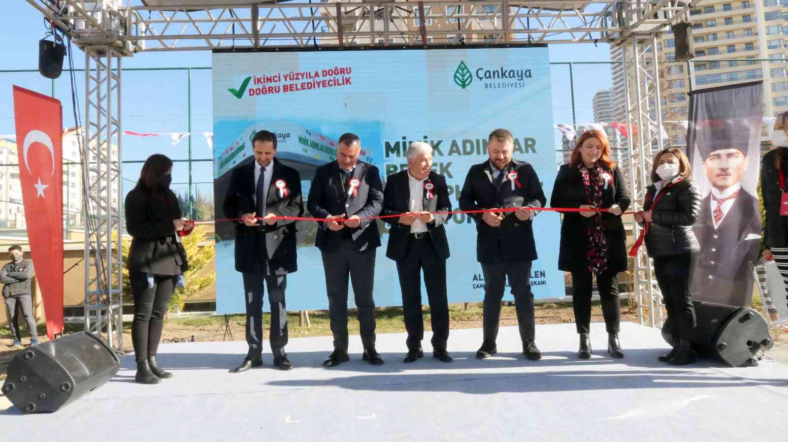 Çankaya’da Minik Adımlar Bebek Kütüphanesi açıldı