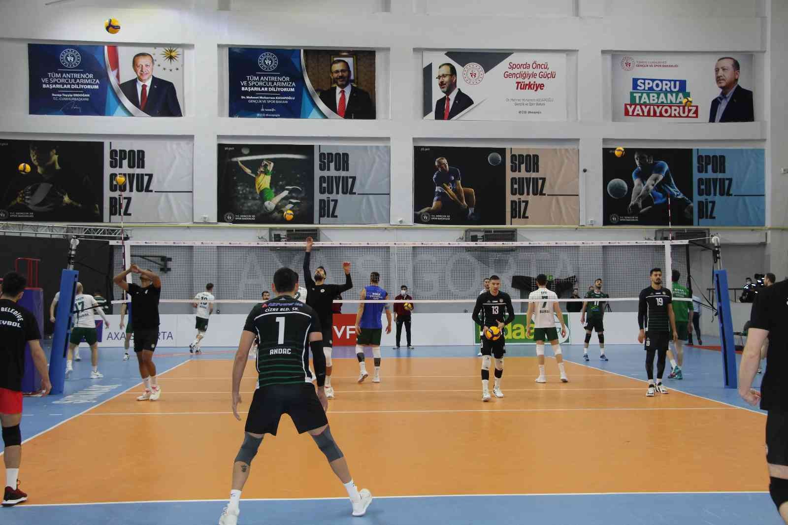 Efeler Ligi: Cizre Belediyespor: 3 – Bursa Büyükşehir Belediyesi: 2