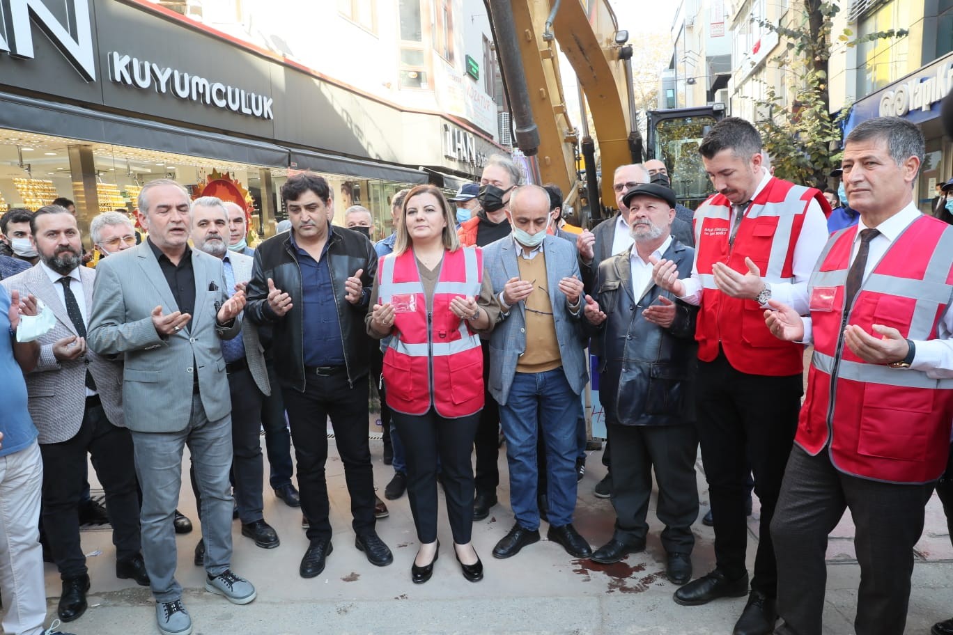 Fethiye Caddesi’ndeki çalışmalar başlatıldı