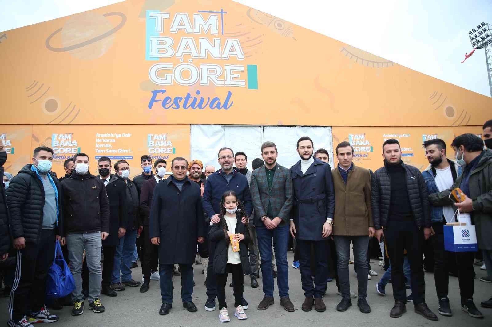 Gençlik ve Spor Bakanı Kasapoğlu’ndan Gençlik Festivali’ne ziyaret