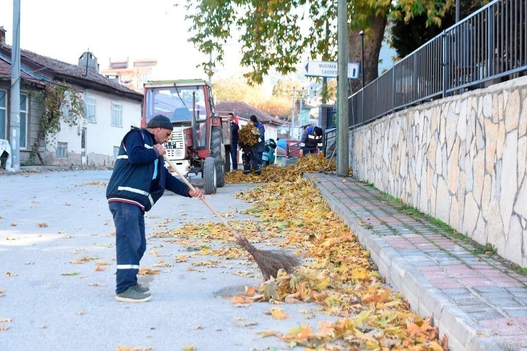 İnönü’de sonbahar temizliği