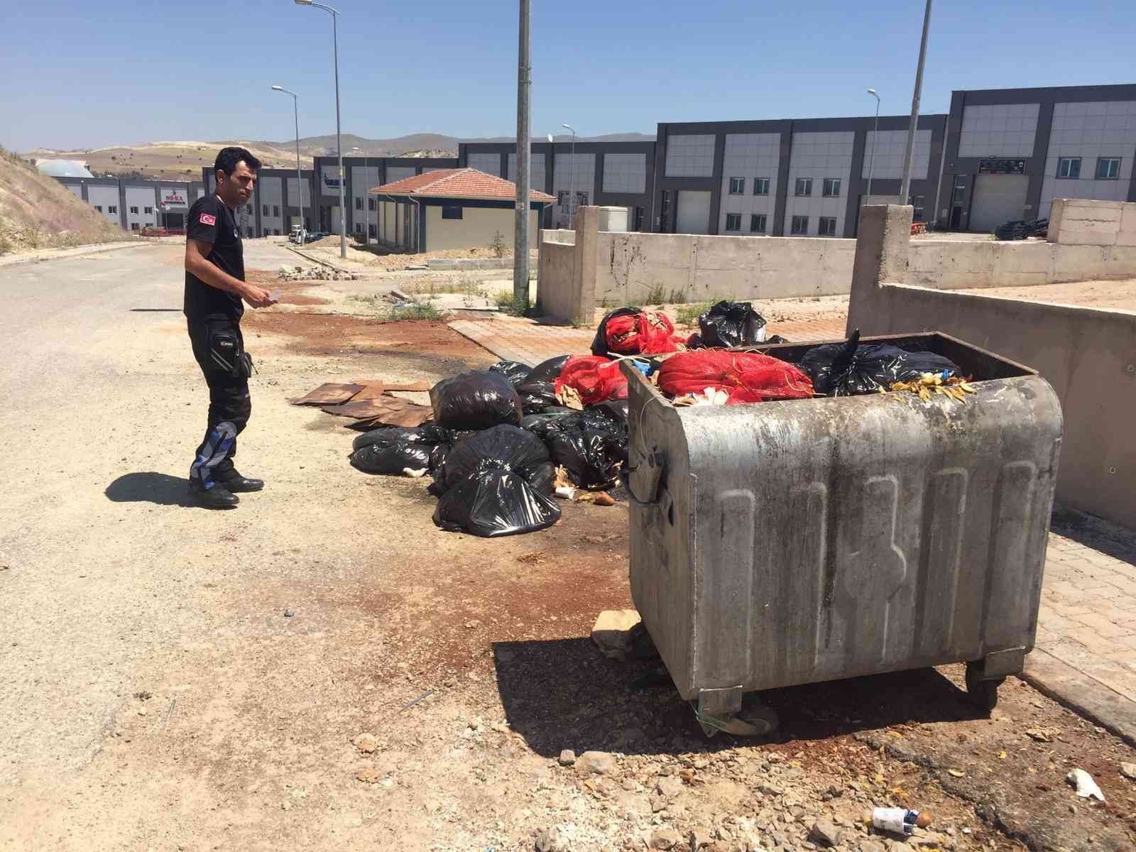 Kahramankazan zabıtasından çevreyi kirletenlere savaş