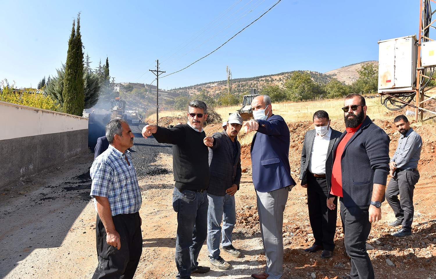 Kahramanmaraş’ta kış öncesi yol çalışması