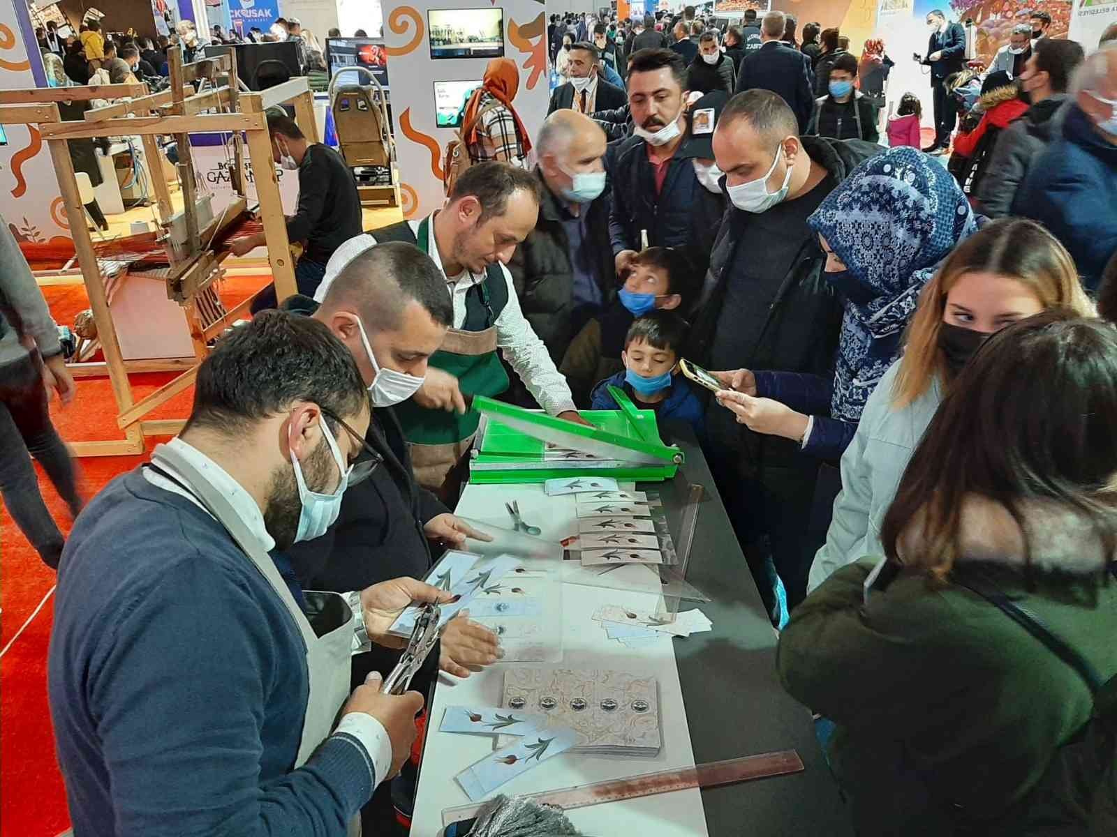 Kayseri Büyükşehir Belediyesi stantları başkentte ilgi gördü