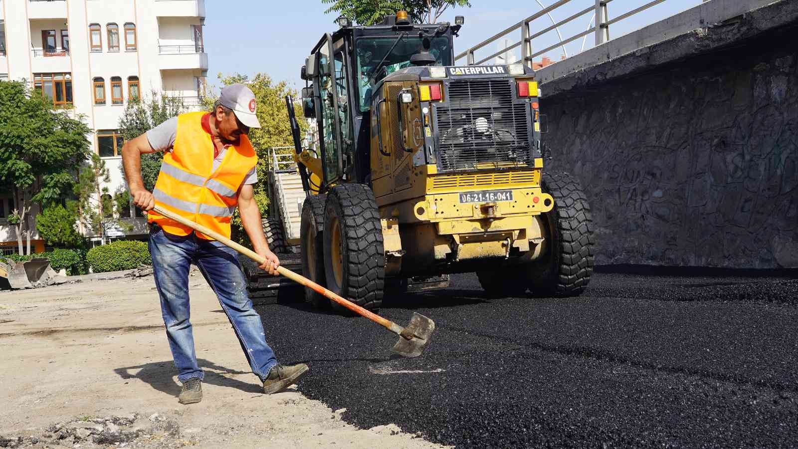 Keçiören belediyesinden rekor asfalt yatırımı