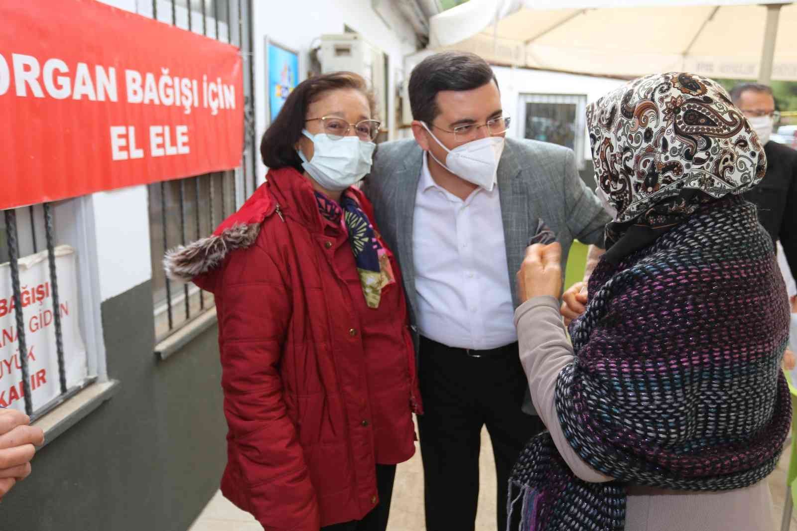 Kepez Belediyesi’nden organ nakli bekleyen hastalara destek