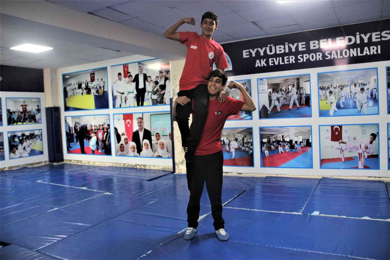 Şanlıurfa’da gençler teröre değil spora bulaşıyor