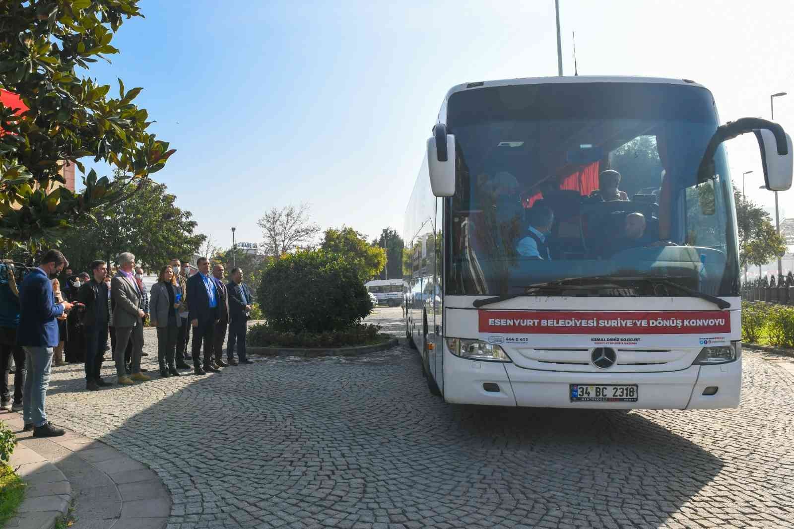 Suriyeli mülteciler için başlatılan “Gönüllü Geri Dönüş Projesi” hız kesmeden devam ediyor