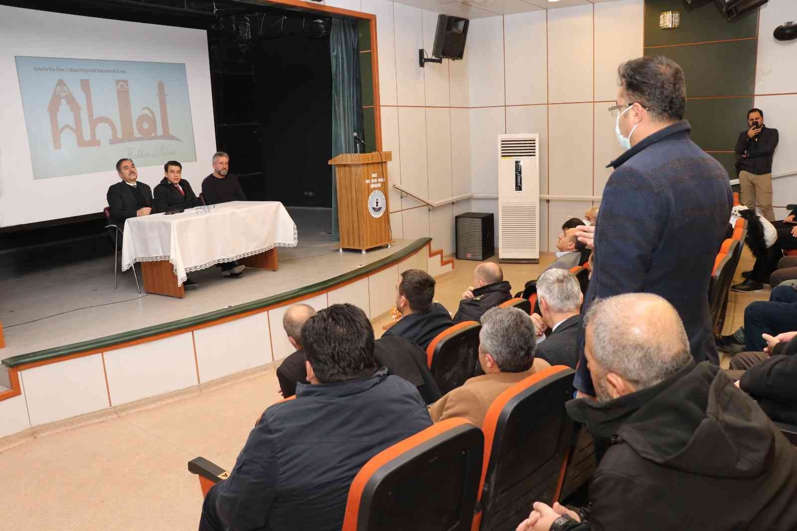 Ahlat ‘Marka Şehir’ olma yolunda ilerliyor