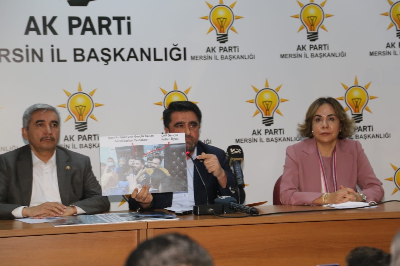 AK Parti İl Başkanı Ercik: “CHP, Mersin’deki miting yeri tartışmasıyla algı oluşturuyor”