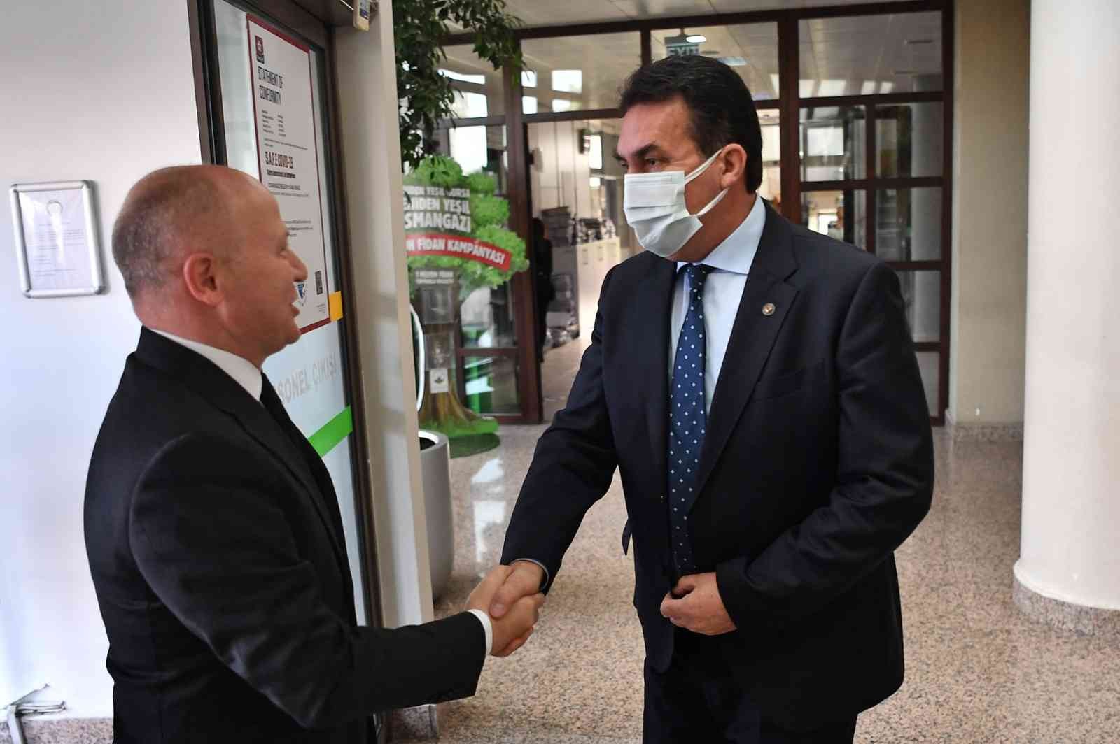 AK Parti İl Başkanı Gürkan’dan Başkan Dündar’a ziyaret