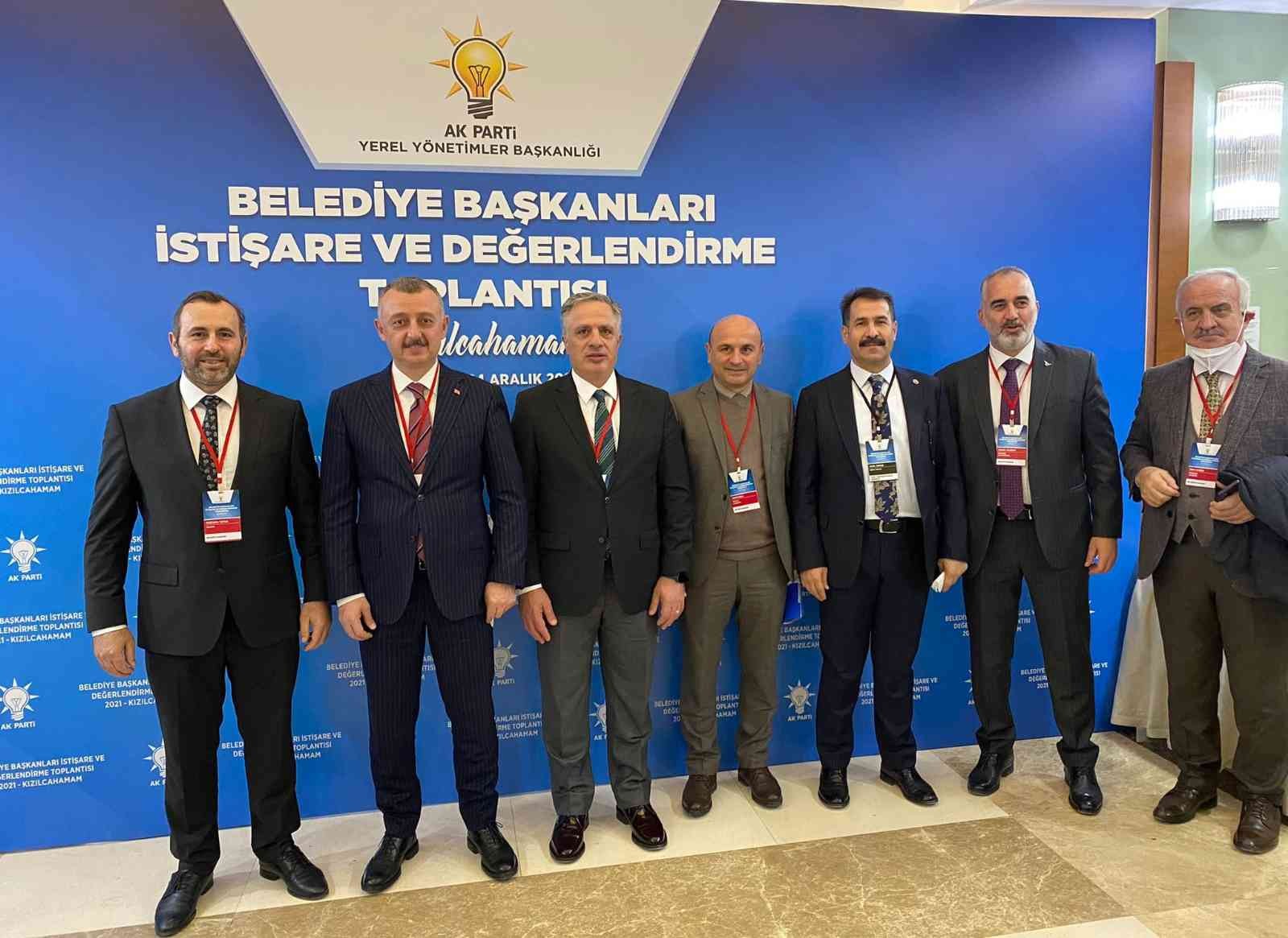 AK Partili Başkanlardan önemli temaslar