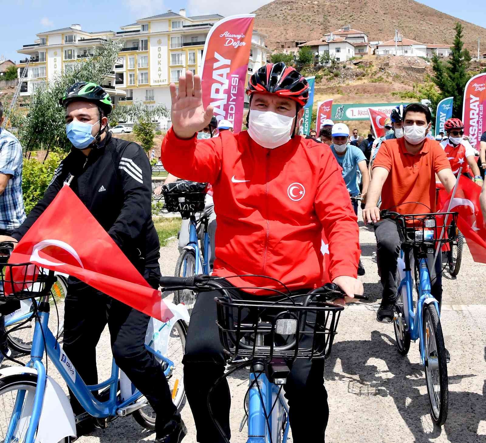 Aksaray’da bisikletli ulaşım giderek yaygınlaşıyor