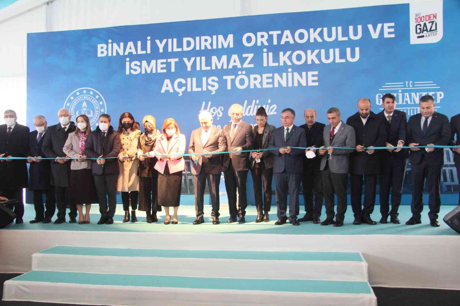 Binali Yıldırım ve İsmet Yılmaz Gaziantep’te