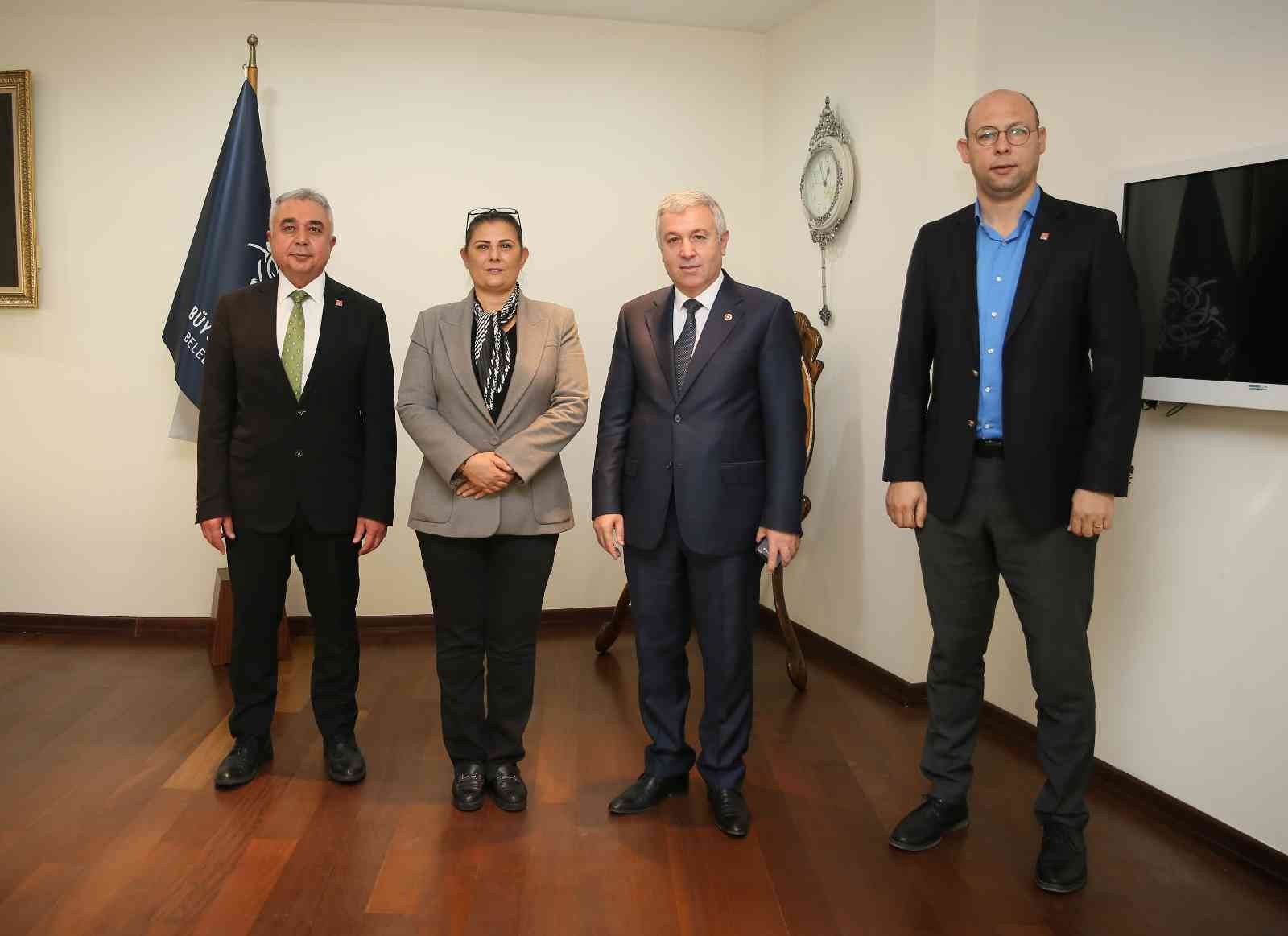 CHP Kayseri milletvekili Arık, Başkan Çerçioğlu ile görüştü