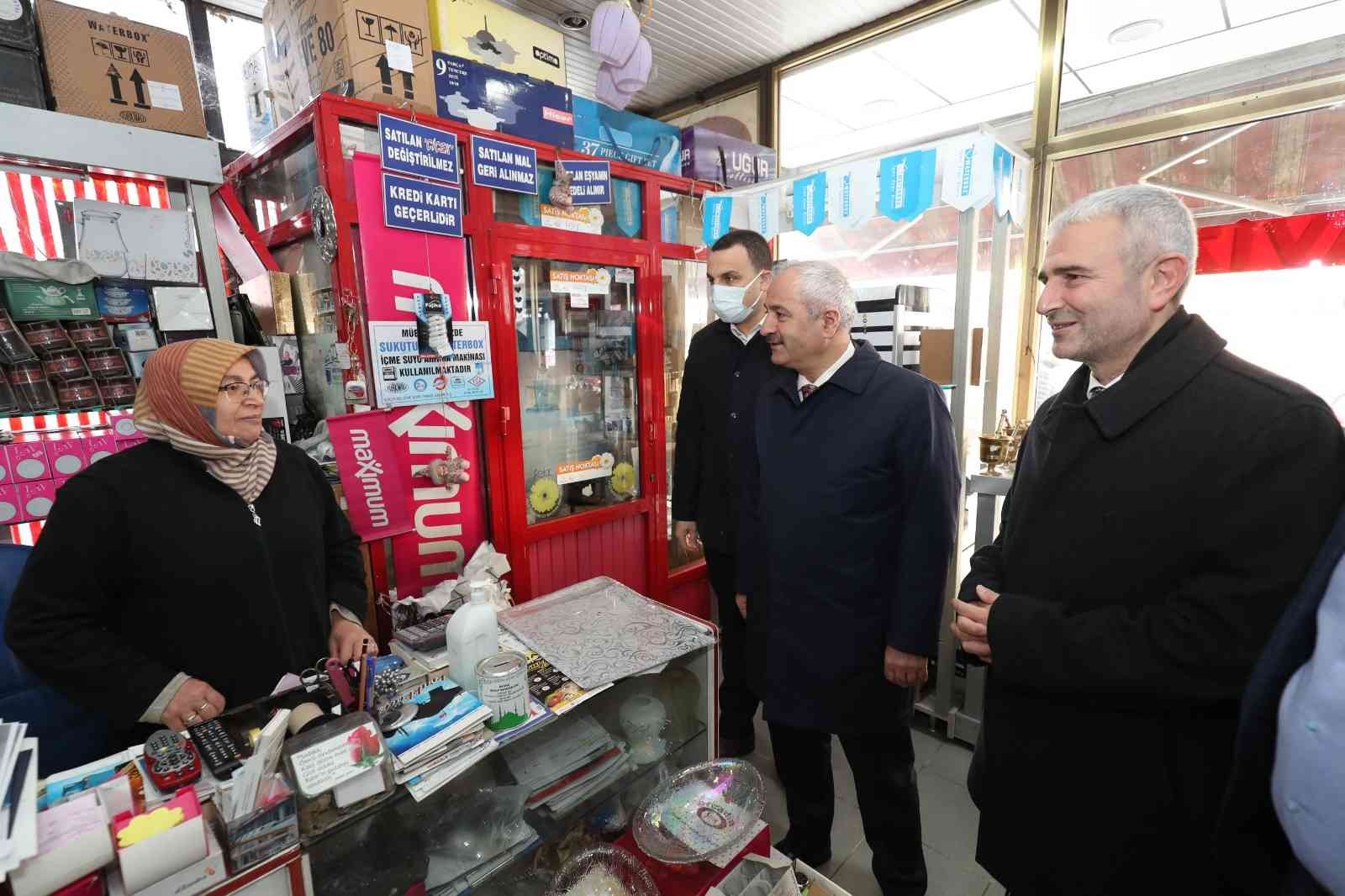 Gebze’de esnafın talepleri dinlendi