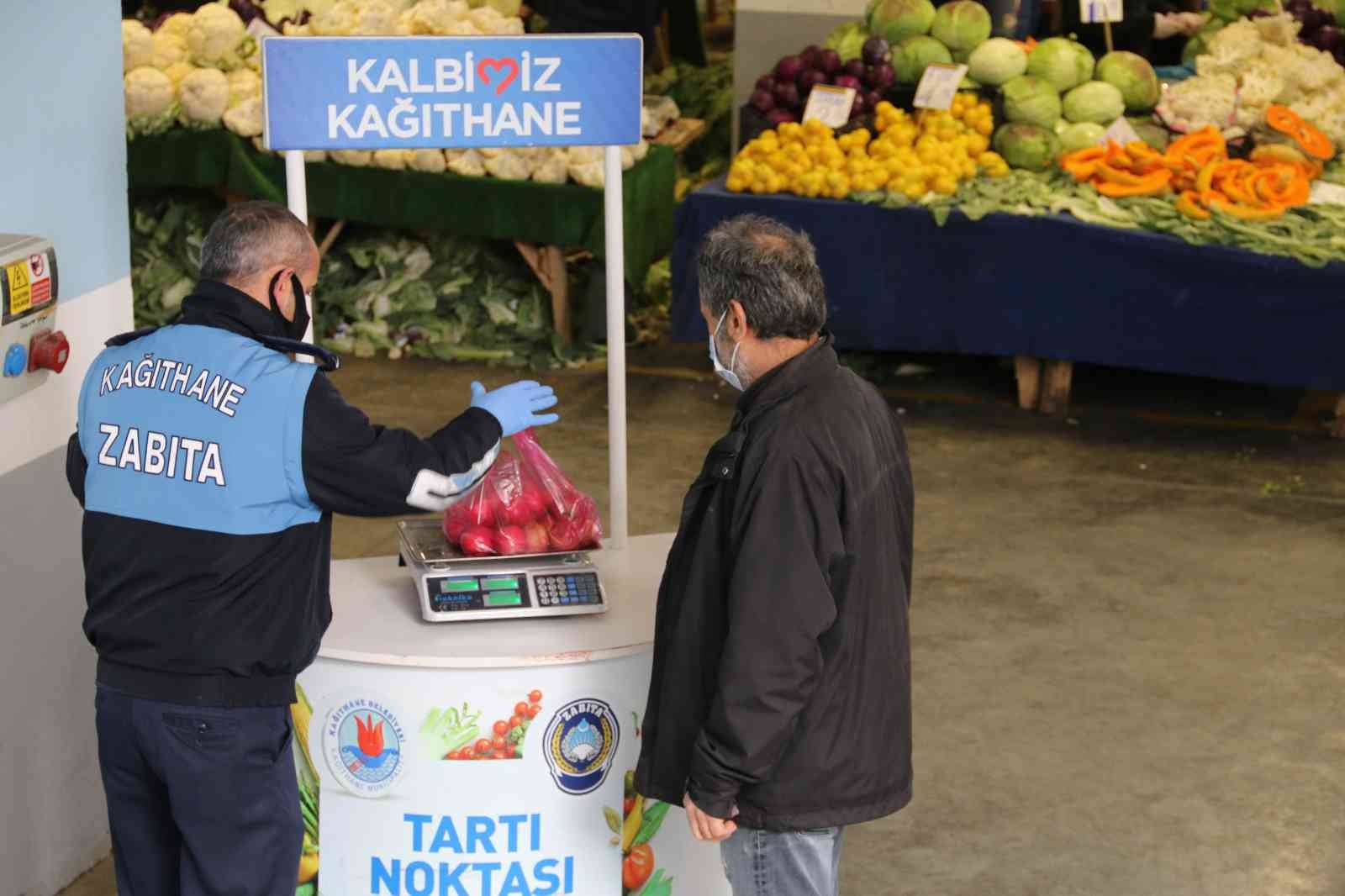 Kağıthane zabıtasından fahiş fiyat denetimi