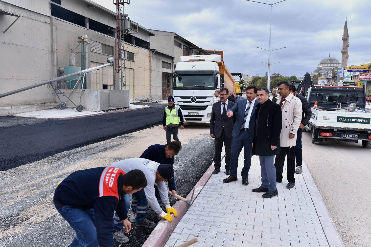 Karatay Belediyesi, asfalt çalışmalarında 2021’de kendi rekorunu kırdı