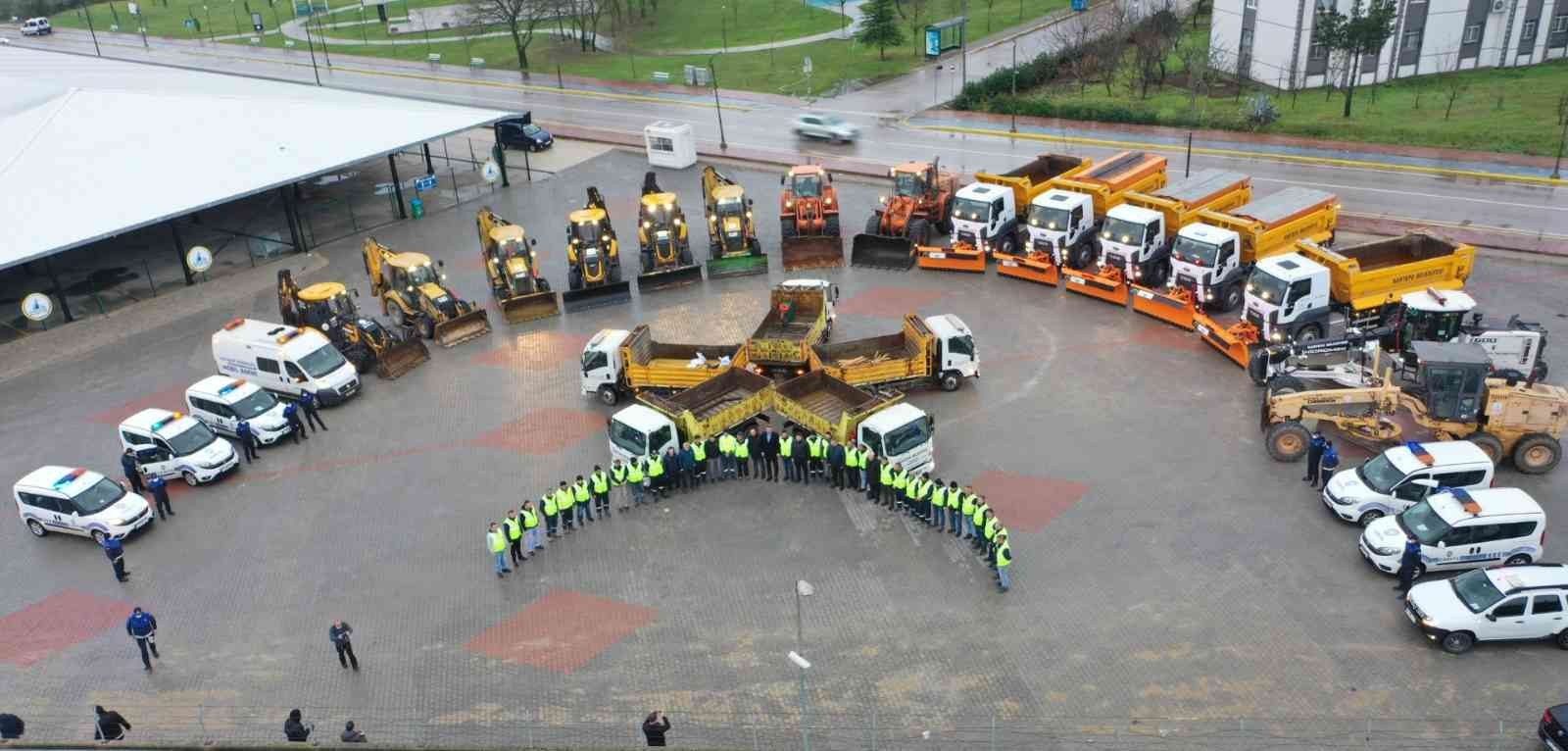 Kartepe Belediyesi kar sezonuna hazır