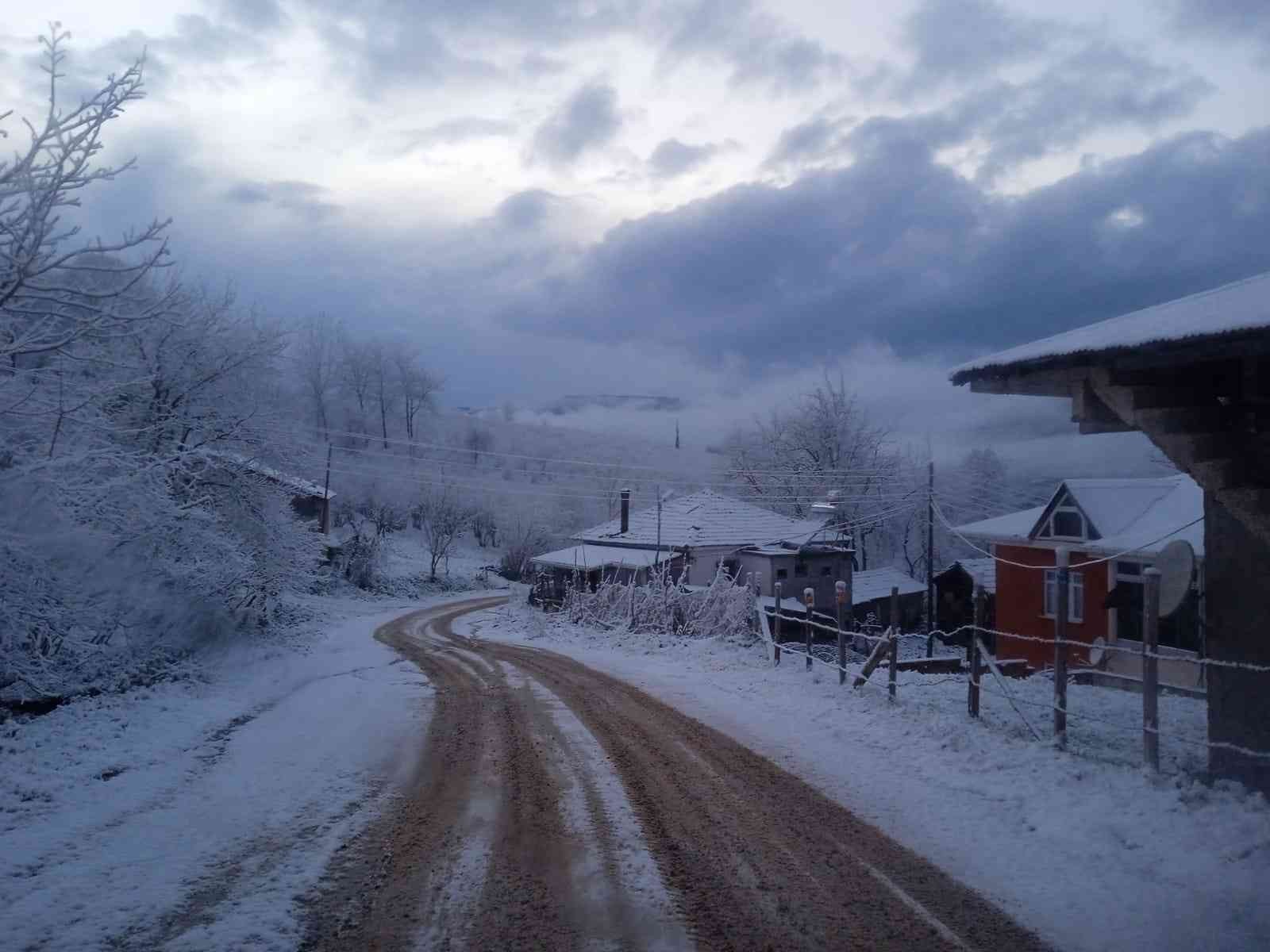 Kumru beyaza büründü