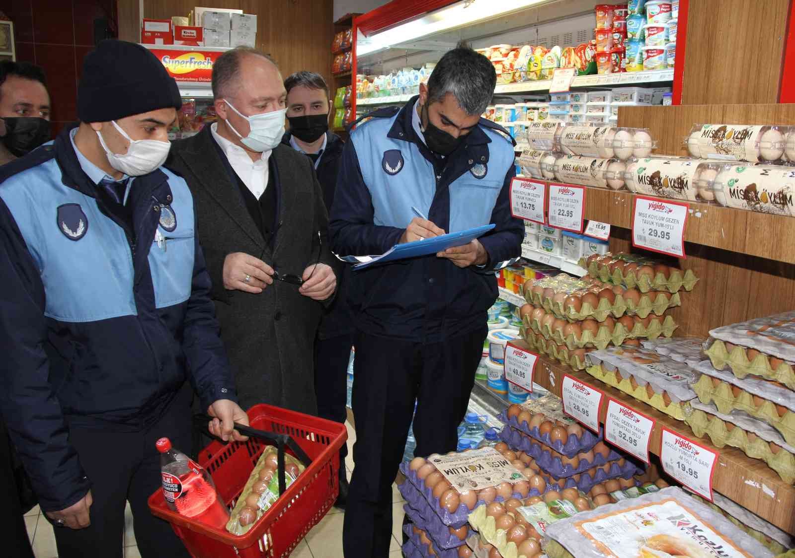 Marketler mercek altında! Sivas’ta fahiş fiyat denetimi yapıldı