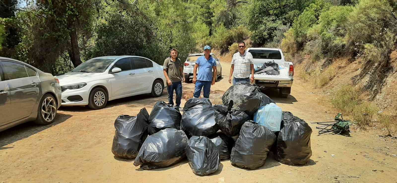 Marmaris’te 1 yılda 57 bin ton çöp toplandı