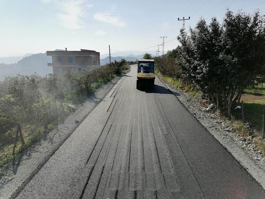 Ordu’da asfalt rekoru: 30 ayda 1500 km asfalt ve beton yol