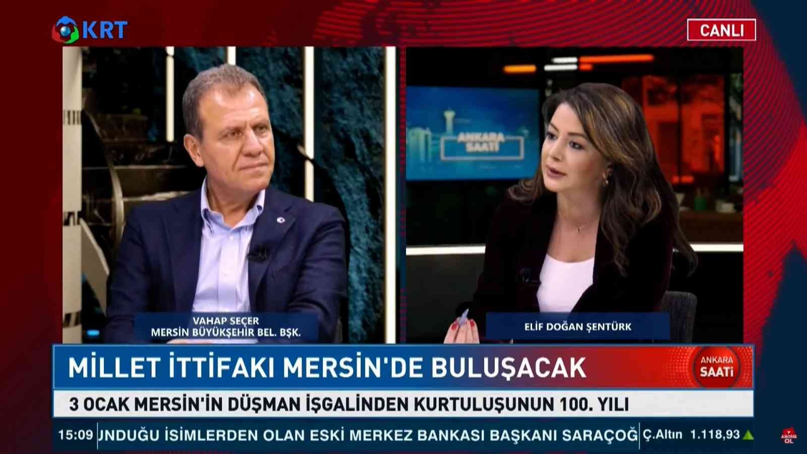 Seçer: “Tüm halkımızla beraber 3 Ocak’ta Mersin Metrosu’nun temelini atacağız”