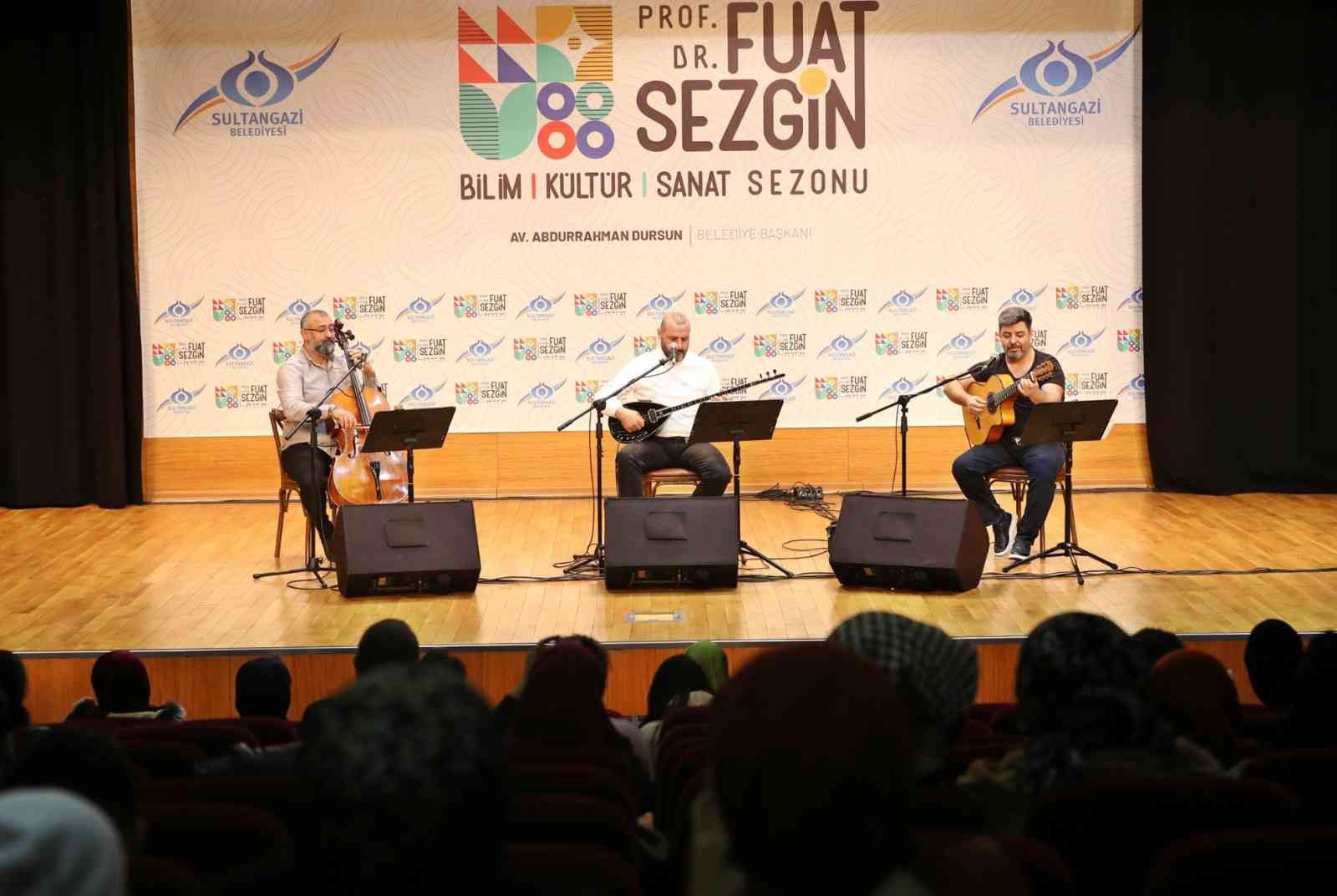 Şems Trio, en sevilen Anadolu ezgilerini Sultangazililer için seslendirdi